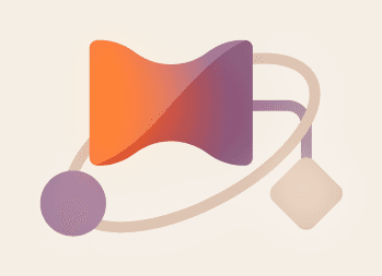 Transactions feature abstract illustration.